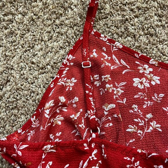 Women's Red Dress - Picture 3 of 3